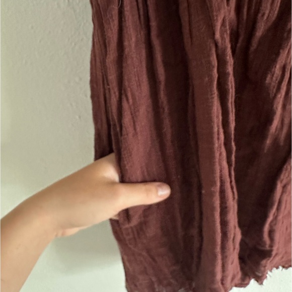 Free People Maroon Mini Dress - Picture 3 of 5